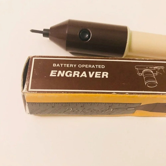 Vintage  Battery Operated Engraver Hong Kong - Picture 5 of 16